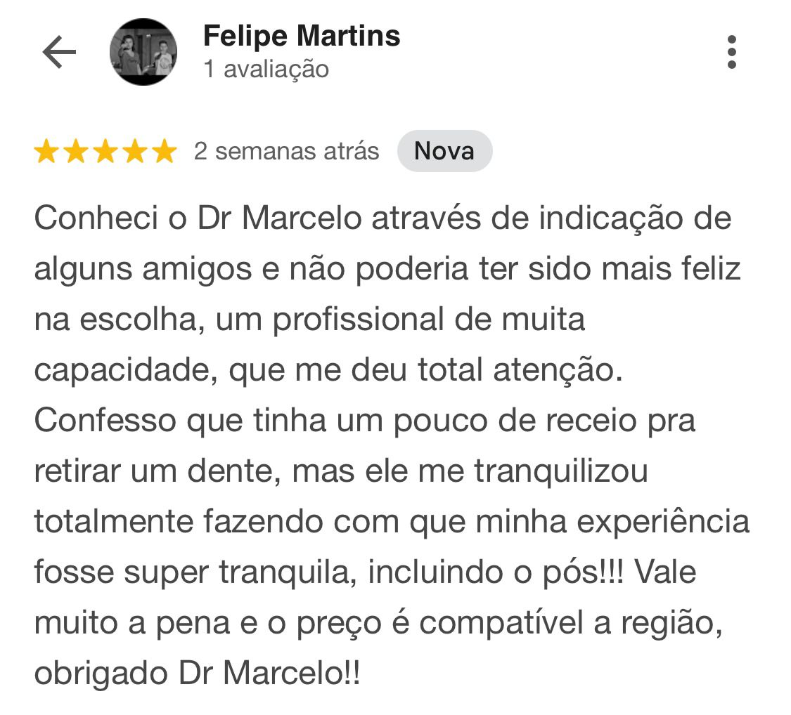 Avaliação de Felipe Martins