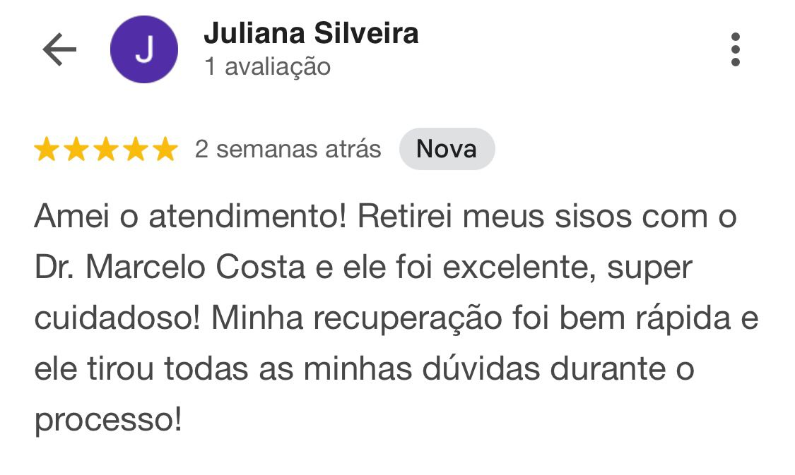 Avaliação de Juliana Silveira